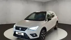 Nevada weiß metallic/midnight schwarz metallic Gebraucht 2021 Seat Arona FR SUV | 16.950 € (Fairer Preis)