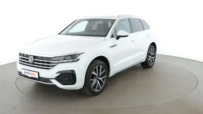 Gebraucht VW Touareg R-line 231 PS (169 kW) 2021 Weiß SUV