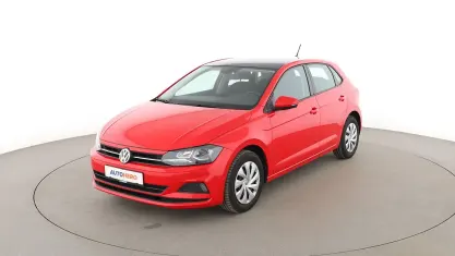 Gebraucht VW Polo Comfortline 95 PS (69 kW) 2019 Rot Kleinwagen