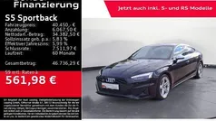 Schwarz Gebraucht 2021 Audi S5 Sportback Ambiente Kleinwagen | 40.450 € (Guter Preis)