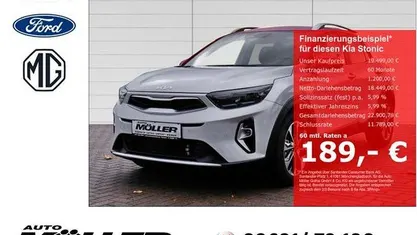 Gebraucht Kia Stonic Platinum 120 PS (88 kW) 2023 Silber SUV