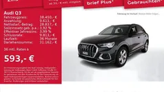Mythosschwarz metallic Gebraucht 2024 Audi Q3 Advanced SUV | 38.450 € (Fairer Preis)