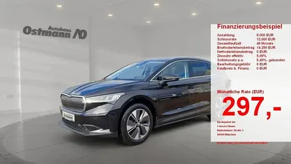 Schwarzmagic perleffekt Gebraucht 2022 Skoda Enyaq iV Loft SUV | 24.990 € (Guter Preis)