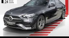 Metalliclack graphitgrau Gebraucht 2024 Mercedes C220 AMG Limousine | 40.890 € (Superpreis)