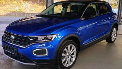 Ravennablau Gebraucht 2021 VW T-Roc Style SUV | 23.990 € (Fairer Preis)