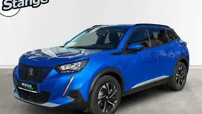 Gebraucht Peugeot e-2008 Allure 100 kW (136 PS) 2021 Blau SUV