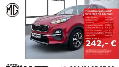 Gebraucht Kia Sportage Vision 136 PS (100 kW) 2021 Infrarot metallic SUV