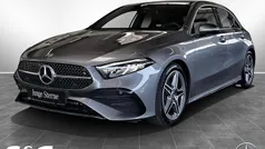 Metalliclack mountaingrau Gebraucht 2024 Mercedes A180 AMG Limousine | 30.480 € (Guter Preis)