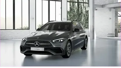 Second-hand Mercedes C180 AMG 170 CP (125 kW) 2024 Gri Break