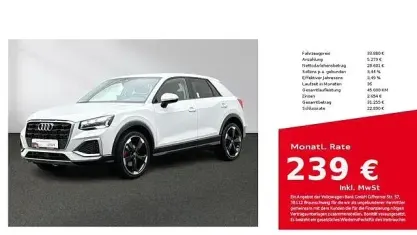 Brugt Audi Q2 Advanced Plus 150 HK (110 kW) 2025 Hvid SUV