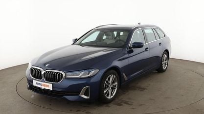 Usata BMW 520 Luxury Line 190 CV (139 kW) 2020 Blu Station wagon