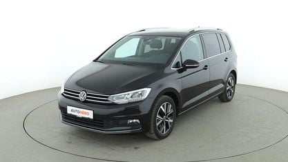 Gebraucht VW Touran Highline 150 PS (110 kW) 2022 Schwarz Van / Kleinbus