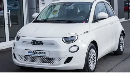 Gebraucht Fiat 500e Tech 86 kW (118 PS) 2023 Weiss Kleinwagen