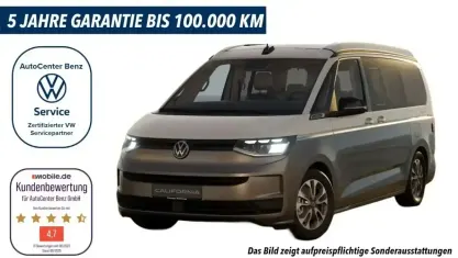 Neu VW California Coast 150 PS (110 kW) 2026 Wählbar Van