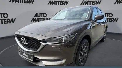 Gebraucht Mazda CX-5 Exclusive-Line 165 PS (121 kW) 2017 Obsidiangrau metallic (metallic) SUV