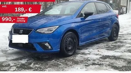 Usata Seat Ibiza FR 110 CV (80 kW) 2021 Blu Utilitaria