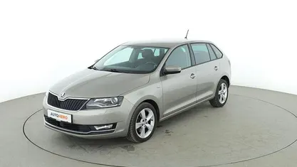 Gebraucht Skoda Rapid Clever 125 PS (91 kW) 2018 Grau Kleinwagen