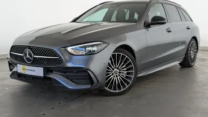 Gebraucht Mercedes C200 AMG line 204 PS (150 kW) 2023 Selenitgrau Kombi