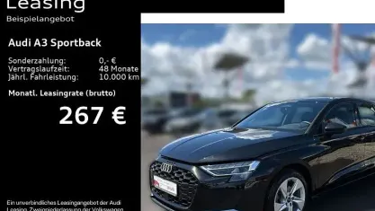 Gebraucht Audi A3 Advanced Plus 150 PS (110 kW) 2025 Mythosschwarz metallic Limousine