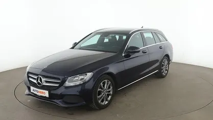 Gebraucht Mercedes C220 Avantgarde 170 PS (125 kW) 2017 Blau Kombi