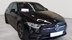 Kosmosschwarz metallic Gebraucht 2022 Mercedes A200 AMG line Limousine | 30.990 € (Fairer Preis)