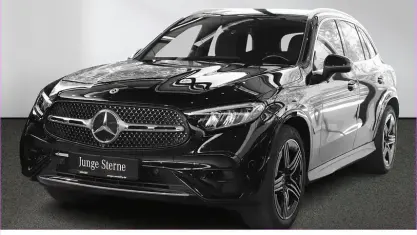 Gebraucht Mercedes GLC220 AMG 197 PS (144 kW) 2023 Unilack schwarz SUV
