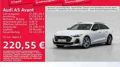 Gletscherweiß metallic Gebraucht 2025 Audi A5 S-Line Coupé | 47.681 € (Fairer Preis)