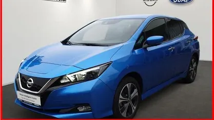 Blau schwarz Gebraucht 2021 Nissan Leaf N-Connecta Kleinwagen | 18.995 € (Fairer Preis)
