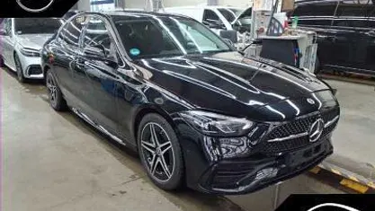 Gebraucht Mercedes C220 AMG line 200 PS (147 kW) 2024 Schwarz Limousine