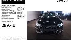 Mythosschwarz metallic Gebraucht 2025 Audi A4 S-Line Kombi | 37.430 € (Fairer Preis)