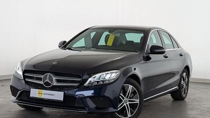 Brugt Mercedes C400 Avantgarde 333 HK (244 kW) 2019 Blå Sedan