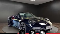 Tiefschwarzmetallic Gebraucht 2023 Porsche 911 Turbo S Chrono Cabrio | 239.950 € (Guter Preis)