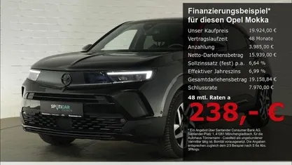 Gebraucht Opel Mokka GS Line 131 PS (96 kW) 2022 Karbon schwarz SUV