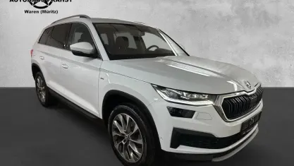 Gebraucht Skoda Kodiaq Clever 150 PS (110 kW) 2022 Weiß SUV