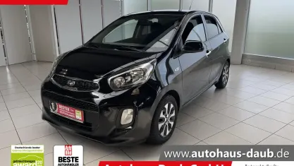 Gebraucht Kia Picanto DREAM-TEAM Edition 67 PS (49 kW) 2016 Galaxyschwarz met. Kleinwagen