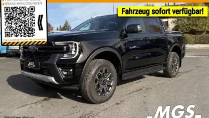 Ny Ford Ranger Wildtrack 205 HK (150 kW) 2025 Svart Pickup