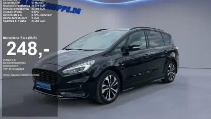 Gebraucht Ford S-MAX ST-Line 190 PS (139 kW) 2022 Obsidian schwarz met Van / Kleinbus