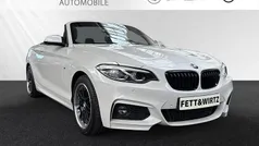 Mineralweiss metallic Gebraucht 2019 BMW 218 M Sport Cabrio | 25.890 € (Fairer Preis)