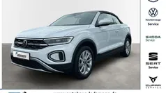 Pure white Gebraucht 2023 VW T-Roc Cabriolet Style Cabrio | 30.490 € (Fairer Preis)