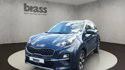 Gebraucht Kia Sportage Vision 177 PS (130 kW) 2020 Cosmoblau met. SUV