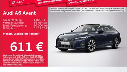 Gebraucht 2025 Audi A6 Advanced Kombi | 59.232 € (Superpreis)