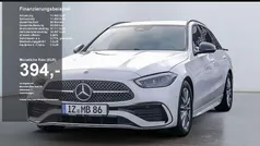 Unilack polarweiß Gebraucht 2025 Mercedes C200 AMG Kombi | 43.450 € (Fairer Preis)