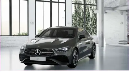 Gebraucht Mercedes CLA250e AMG 218 PS (160 kW) 2023 Grau Coupé