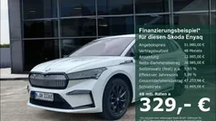 Weiss Gebraucht 2024 Skoda Enyaq iV SportLine SUV | 51.980 € (Guter Preis)