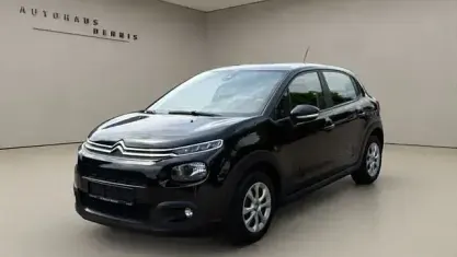 Gebraucht Citroën C3 Feel 88 PS (64 kW) 2018 Schwarz Kleinwagen