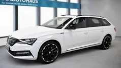 Weiß Gebraucht 2021 Skoda Superb SportLine Kombi | 25.870 € (Guter Preis)