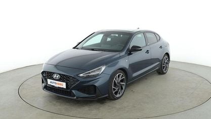 Gebraucht Hyundai i30 N Line 159 PS (116 kW) 2021 Grün Limousine