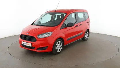 Gebraucht Ford Tourneo Courier Ambiente 101 PS (74 kW) 2017 Rot Van / Kleinbus