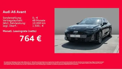 Neu Audi A6 Ambiente 299 PS (219 kW) 2026 Schwarz Kombi