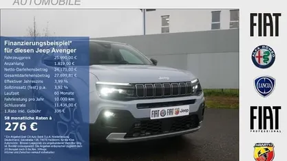 Gebraucht 2025 Jeep Avenger Summit SUV | 25.990 € (Fairer Preis)